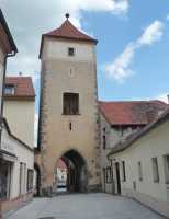 Horažďovice | Městské opevnění – Pražská (Červená) brána